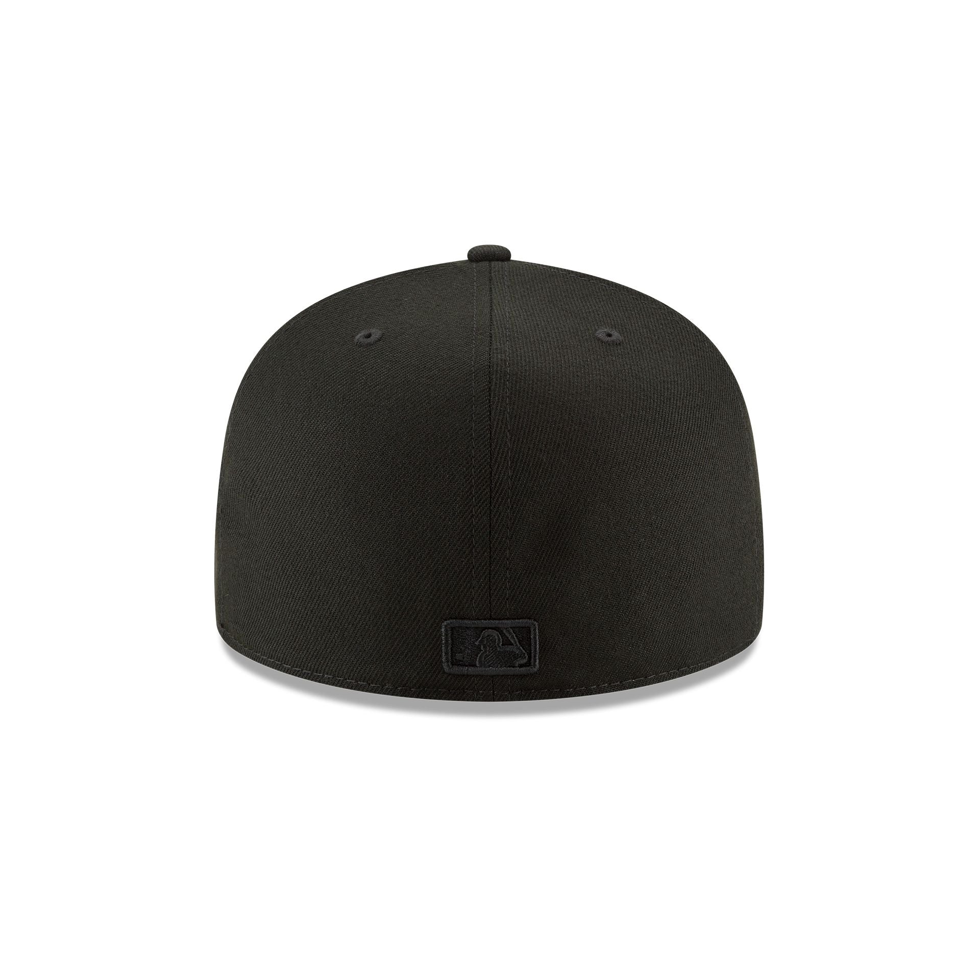 St. Louis Cardinals Basic Black on Black 59FIFTY Fitted Hat