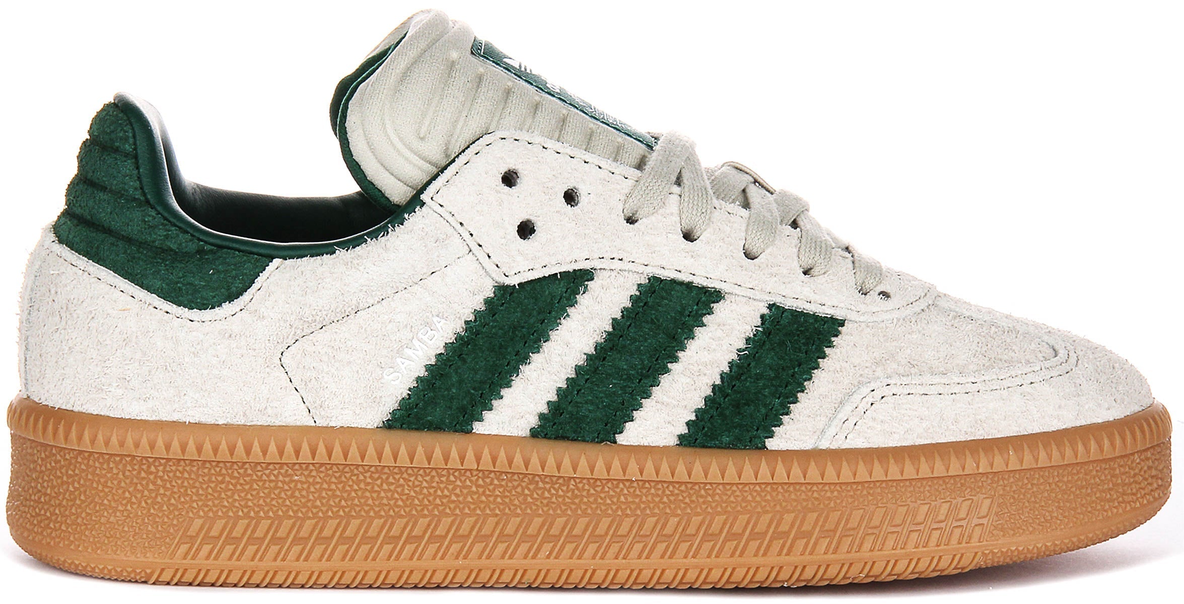 Adidas Samba XLG In Grey Green