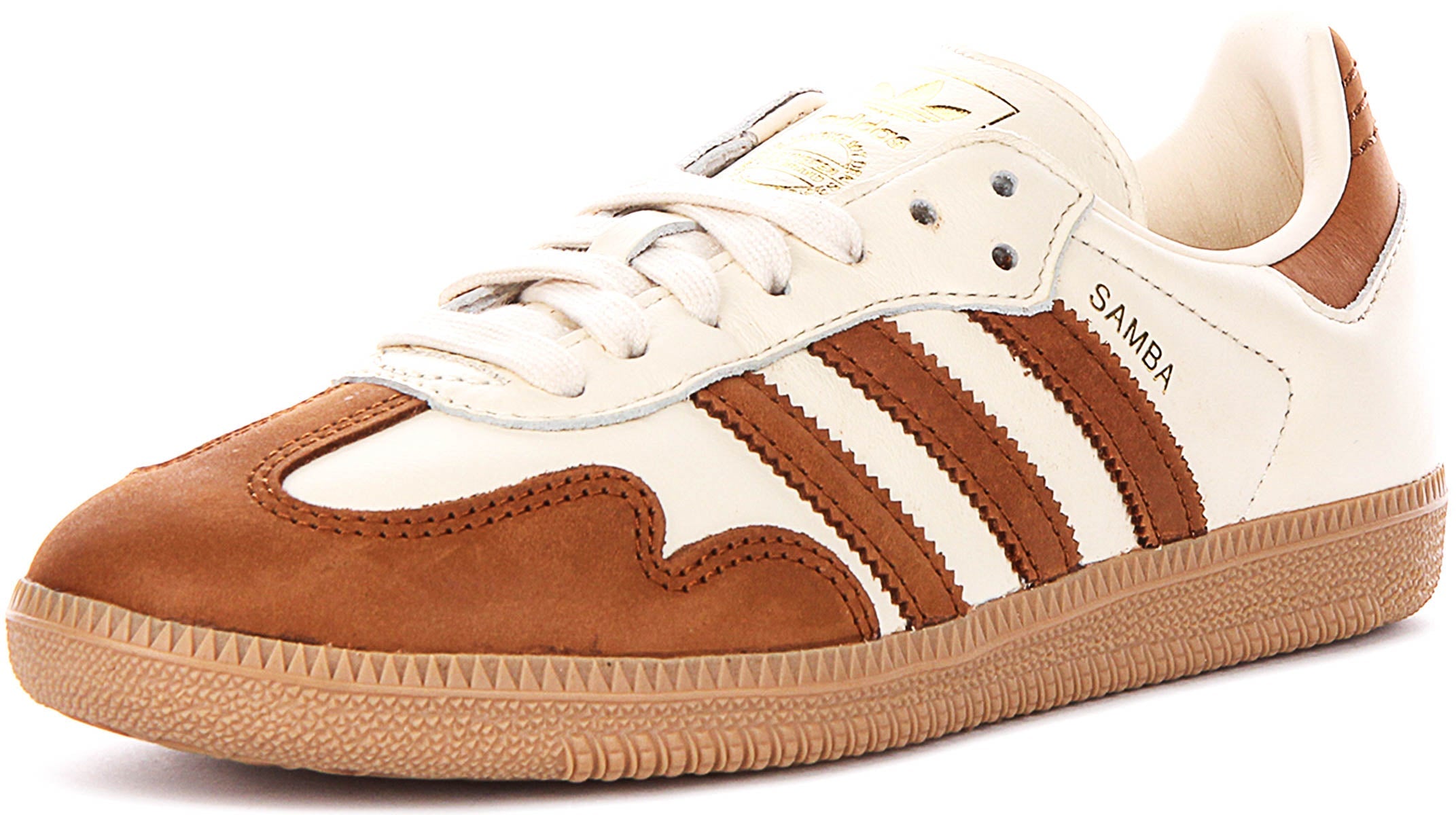Adidas Samba OG W In White Brown For Women