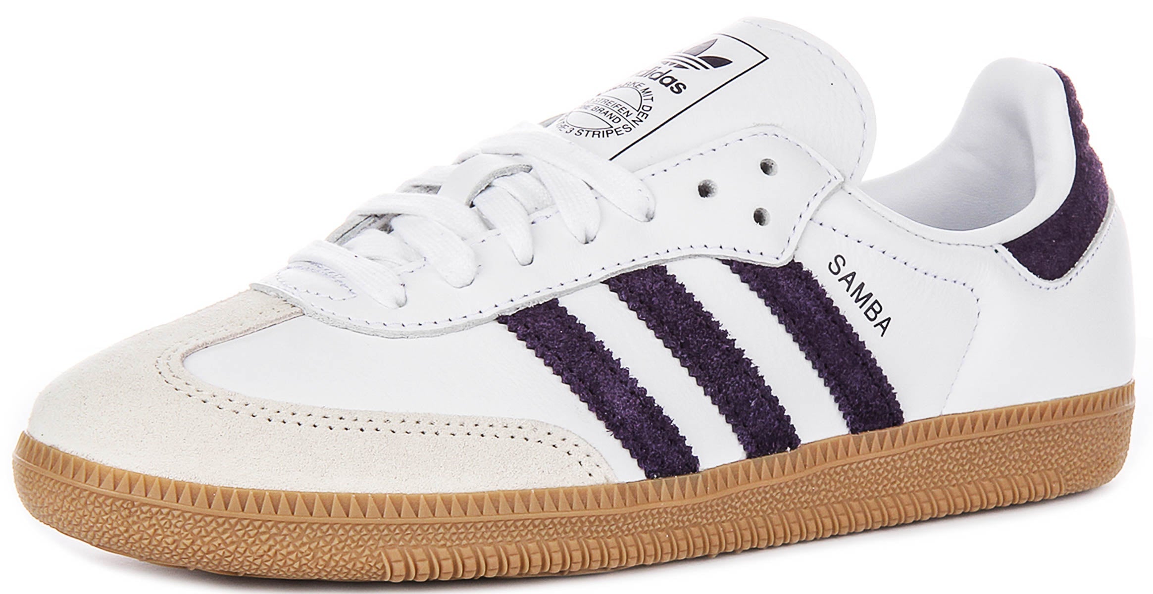 Adidas Samba OG W In White Purple